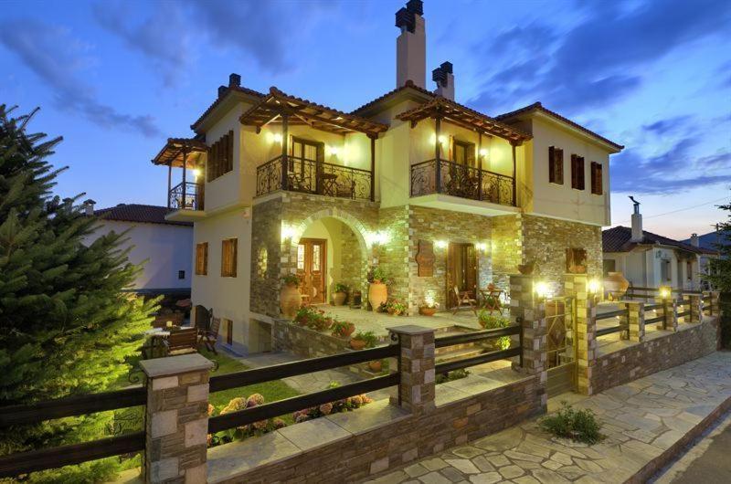 Iatrou Guesthouse Портария Экстерьер фото